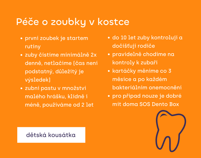 Péče o dětské zoubky v kostce